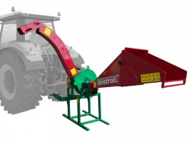 PIRANA PTO csigás faaprító traktor után (ST/TRA/01)