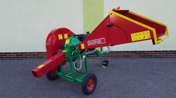 PIRANA csigás faaprító 14 LE motorral, 410x100 kerékkel (ST/SPA/02)