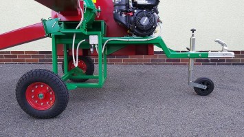 PIRANA csigás faaprító 14 LE motorral, 410x100 kerékkel (ST/SPA/02)