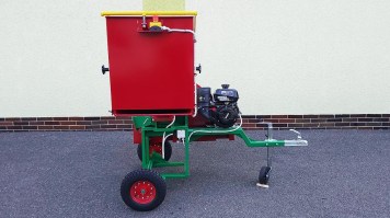 PIRANA csigás faaprító 14 LE motorral, 410x100 kerékkel (ST/SPA/02)