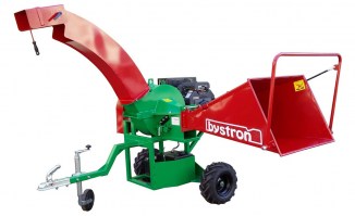 PIRANA LONGA csigás faaprító 23.5 LE benzin motorral, 410x160-as kerekekkel, kifúvócsöves (SP/SPA/05)