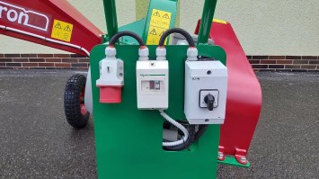 PIRBA csigás faaprító 15 KW elektromos motorral (ST/ELE/04)