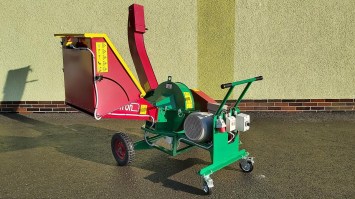 PIRBA csigás faaprító 15 KW elektromos motorral (ST/ELE/04)