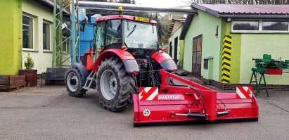 Traktoros tolólap hidraulikus - gumi éllel (RA/ZAD/03/G)